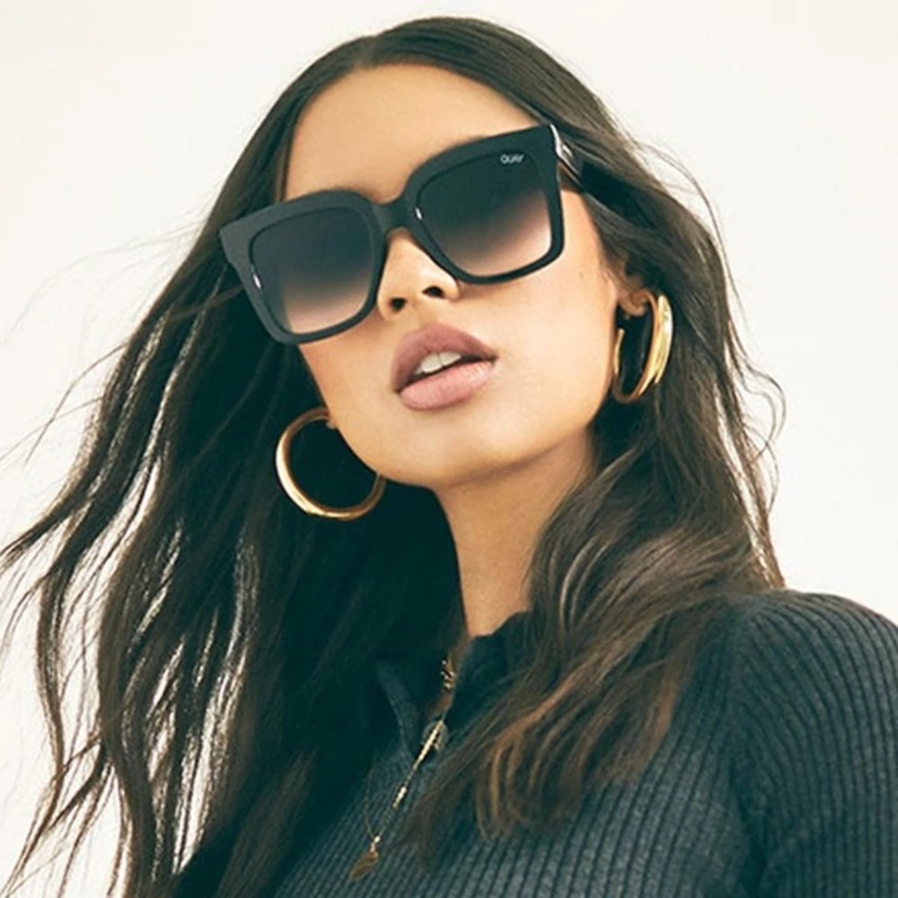 Quay Australia Icy Black Fade Sunglasses